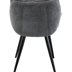 Chaise a. acc. Thelma mélange gris