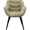 Chaise a. acc. Thelma mélange vert
