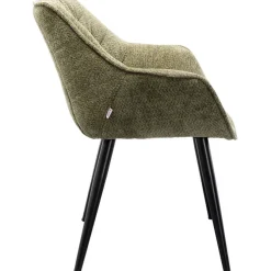 Chaise a. acc. Thelma mélange vert