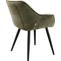 Chaise a. acc. Thelma mélange vert