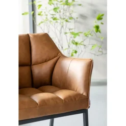 Chaise a. acc. Thinktank marron