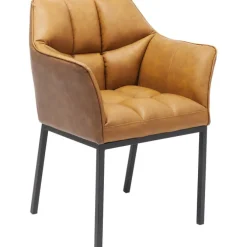 Chaise a. acc. Thinktank marron