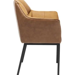 Chaise a. acc. Thinktank marron