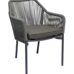 Chaise a. acc.Wave gris
