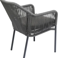 Chaise a. acc.Wave gris