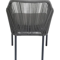 Chaise a. acc.Wave gris