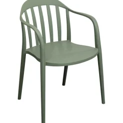 Chaise a.acc. Flores gris vert