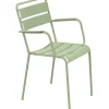 Chaise a.acc. Jardin vert menthe