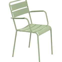 Chaise a.acc. Jardin vert menthe
