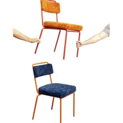 Chaise Ally bleu