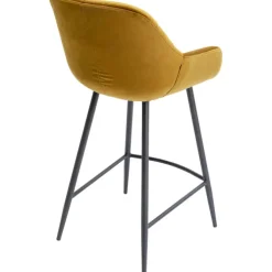 Chaise bar Bristol jaune 69cm