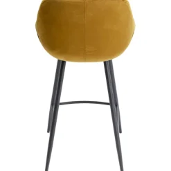 Chaise bar Bristol jaune 69cm