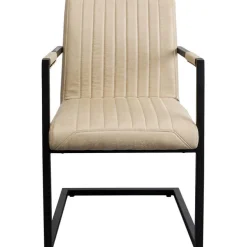 Chaise cantilever Thamos beige