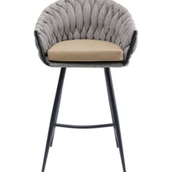 Chaise de bar Knot Tweed