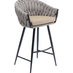 Chaise de bar Knot Tweed