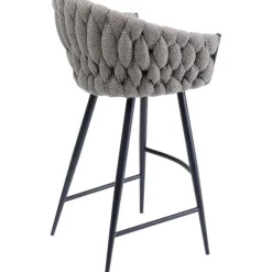 Chaise de bar Knot Tweed