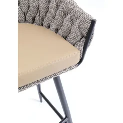Chaise de bar Knot Tweed