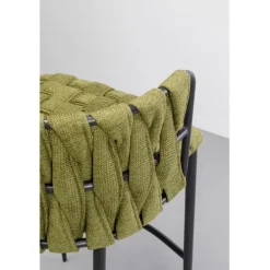 Chaise de bar Saluti vert foncé 77cm