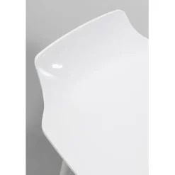Chaise de bar York blanc 75cm