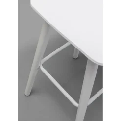 Chaise de bar York blanc 75cm