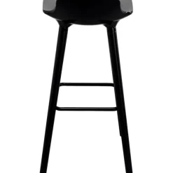Chaise de bar York noir 75cm