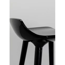 Chaise de bar York noir 75cm