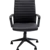 Chaise de bureau Labora dossier bas noir
