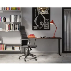 Chaise de bureau Labora noir haut dossier