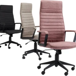Chaise de bureau Labora pebble haut dossier
