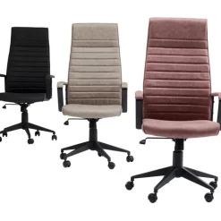 Chaise de bureau Labora pebble haut dossier