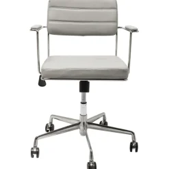 Chaise de bureau pivotante Dottore gris