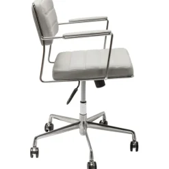 Chaise de bureau pivotante Dottore gris