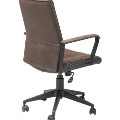 Chaise de bureau pivotante Labora marron