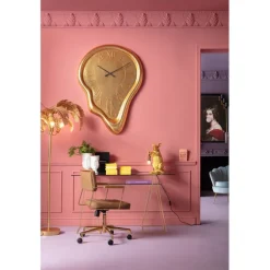 Chaise de bureau pivotante Dottore marron