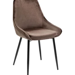 Chaise East Side marron