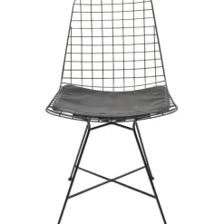 Chaise Grid noir