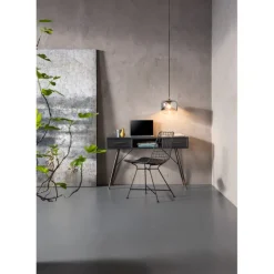 Chaise Grid noir