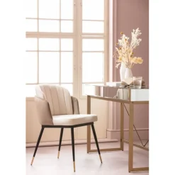 Chaise Hojas beige
