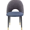 Chaise Hudson bleu