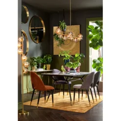 Chaise Hudson orange