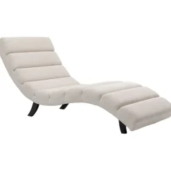 Chaise longue Balou crème 190cm