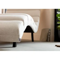 Chaise longue Balou crème 190cm