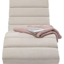 Chaise longue Balou crème 190cm