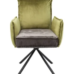 Chaise pivotante a. acc. Chelsea.vert