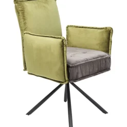 Chaise pivotante a. acc. Chelsea.vert