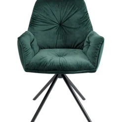 Chaise pivotante a. acc. Mila.vert