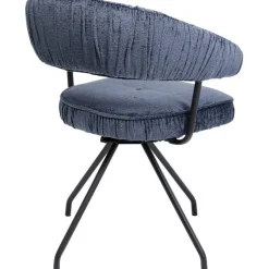 Chaise pivotante Arabella bleu