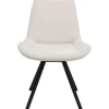 Chaise pivotante Baron crème