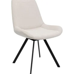 Chaise pivotante Baron crème