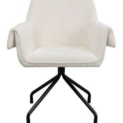 Chaise pivotante Bess crème